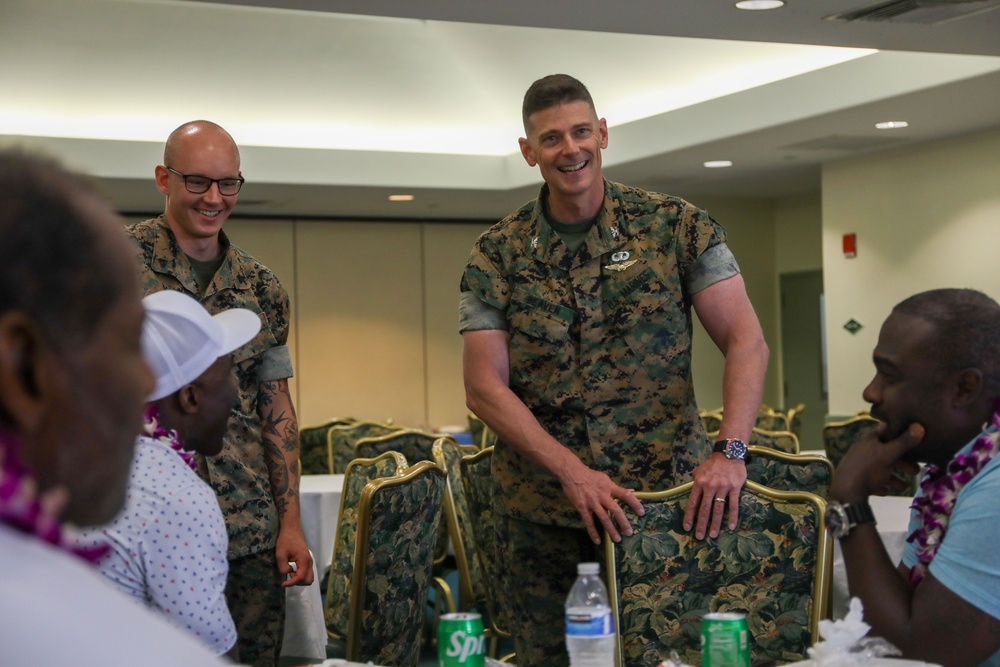 NFL Cheerleaders Touchdown in MCBH: Marines and Family Excited for NFL Pro Blitz Tour 2024