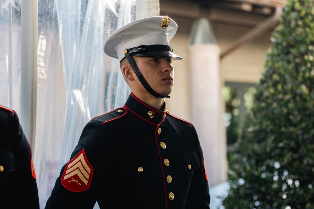 Camp Pendleton Marines participate in annual Reagan wreath-laying ceremony