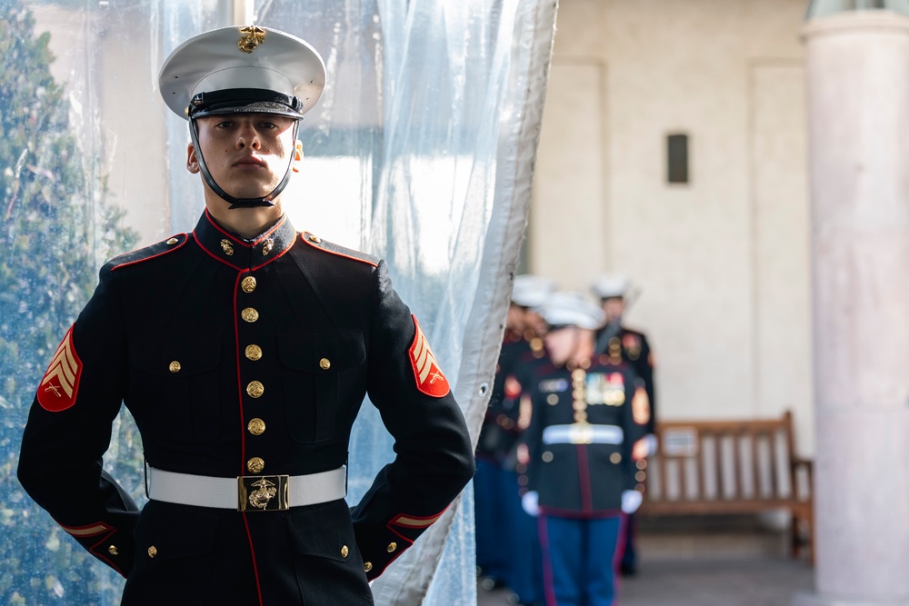 Camp Pendleton Marines participate in annual Reagan wreath-laying ceremony