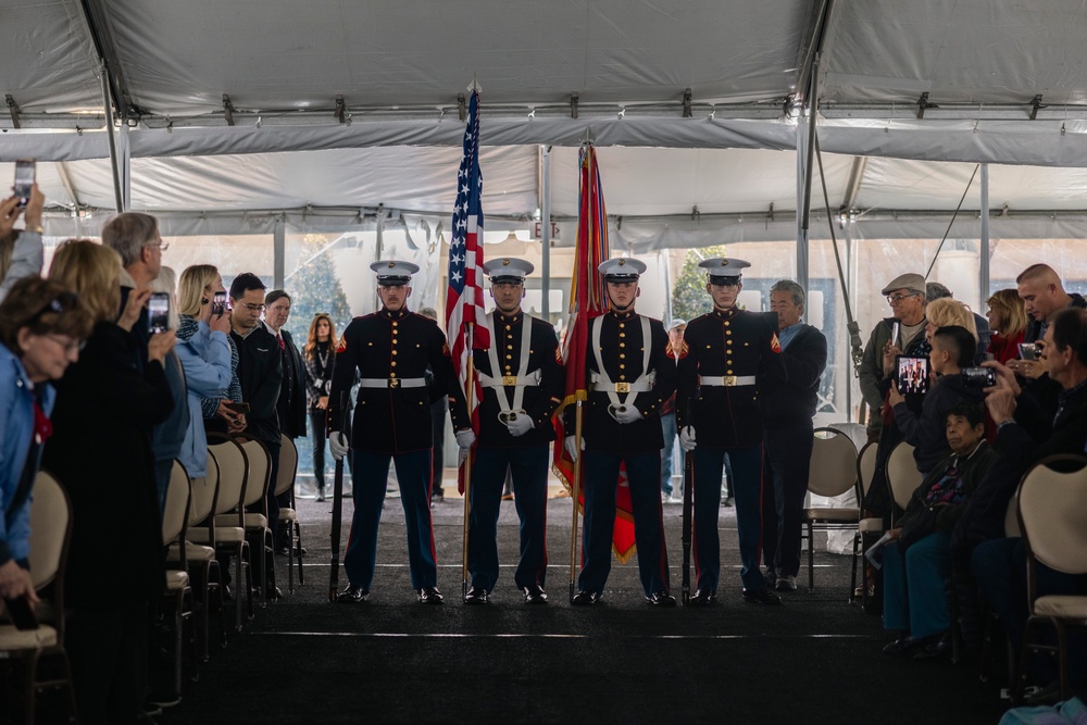 Camp Pendleton Marines participate in annual Reagan wreath-laying ceremony