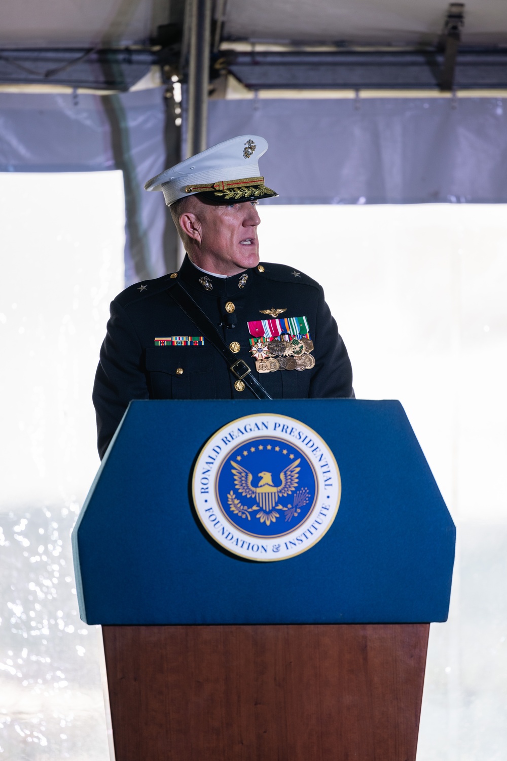 Camp Pendleton Marines participate in annual Reagan wreath-laying ceremony