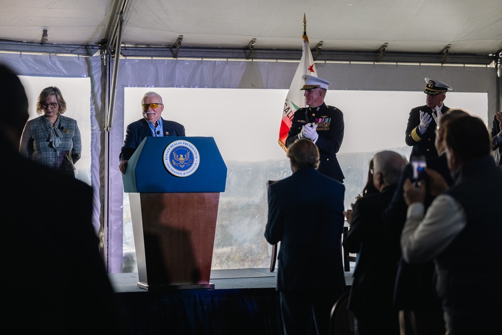 Camp Pendleton Marines participate in annual Reagan wreath-laying ceremony