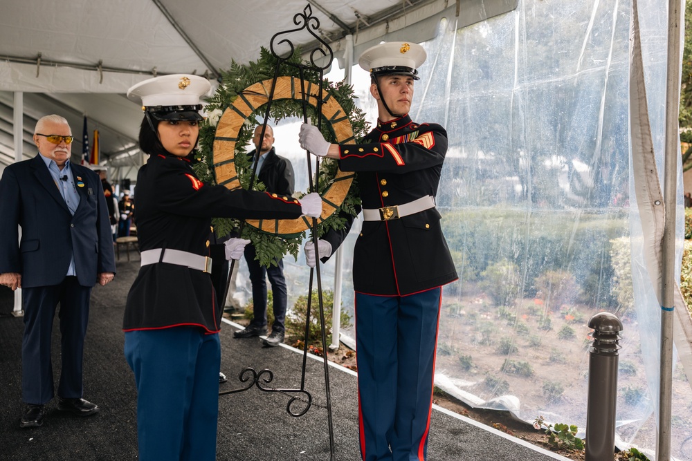 Camp Pendleton Marines participate in annual Reagan wreath-laying ceremony