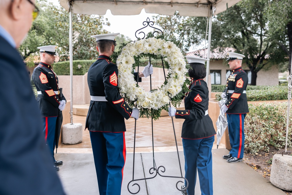 Camp Pendleton Marines participate in annual Reagan wreath-laying ceremony