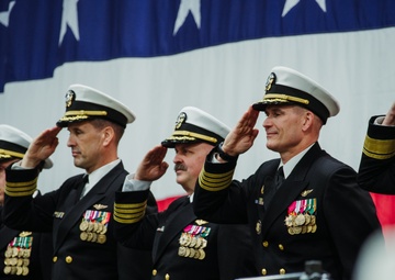 USS George Washington Conducts Change of Command