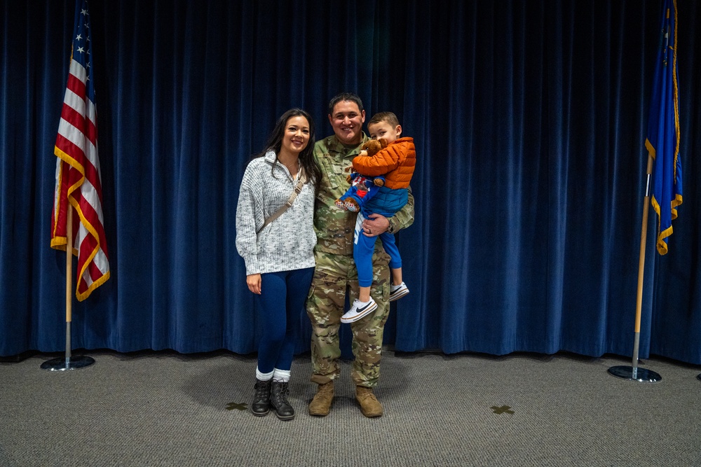 Maj. Lewis Roberts Assumes Command of the 152nd Security Forces Squadron