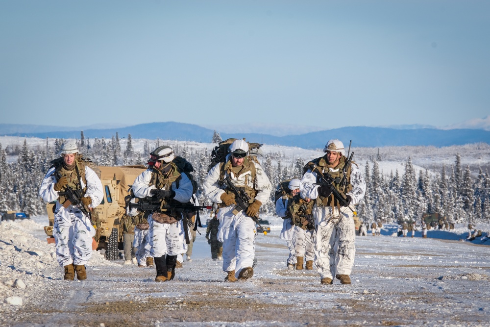 11th Airborne Division OPFOR jump into JPMRC 24-02