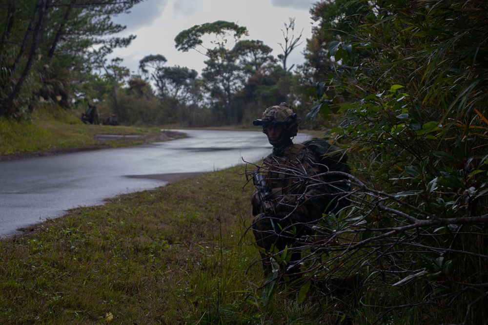 BLT 1/1 conduct Motorized Raid and Reinforcement