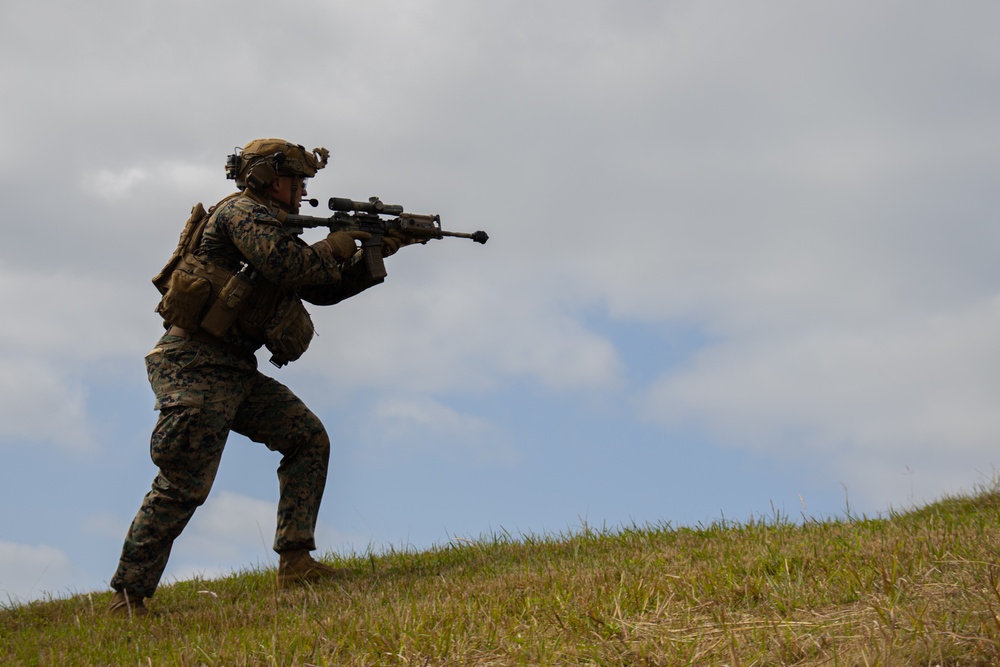 BLT 1/1 conduct Motorized Raid and Reinforcement