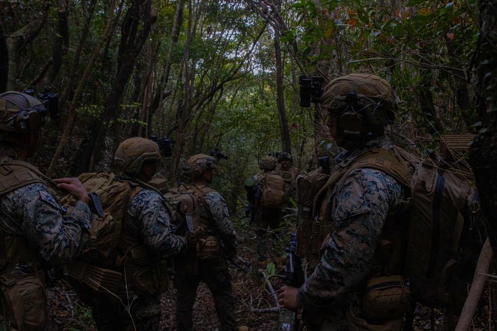 BLT 1/1 conduct Motorized Raid and Reinforcement