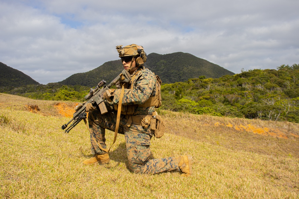 BLT 1/1 conduct Motorized Raid and  Reinforcement
