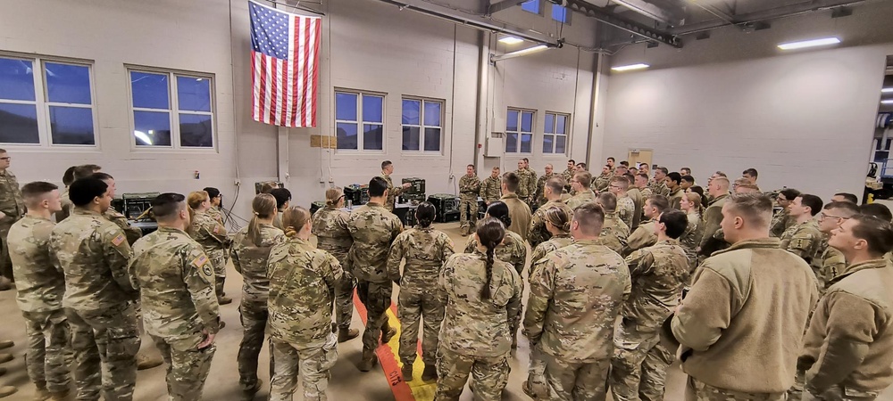 Red Arrow Soldiers Convene for Unique Combined Signal Exercise