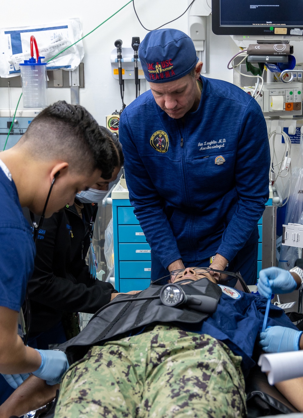 USNH Yokosuka Holds Mass Casualty Drill