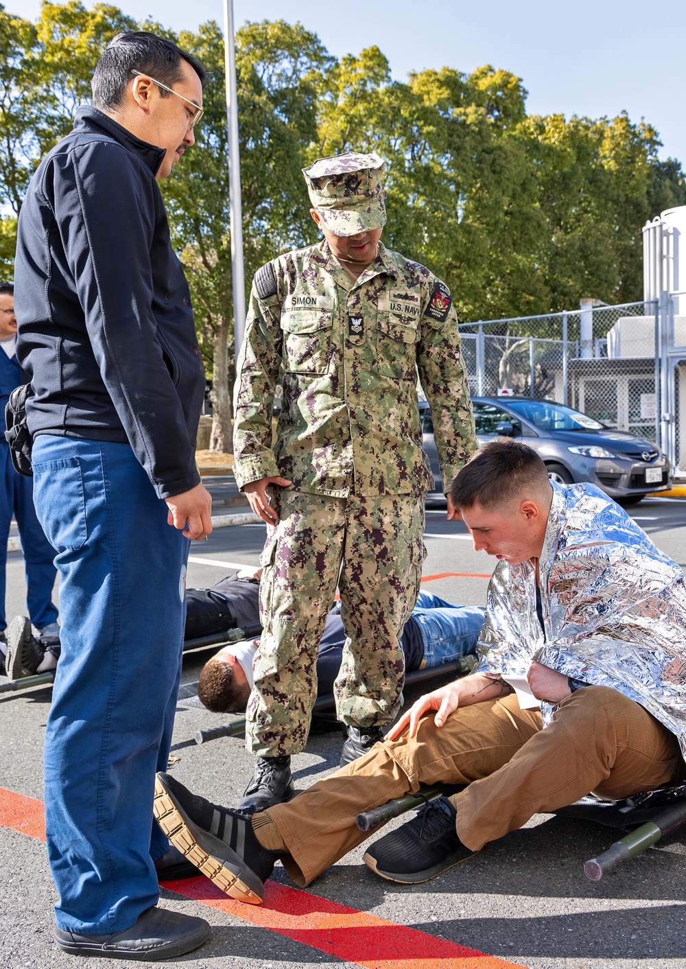 USNH Yokosuka Holds Mass Casualty Drill