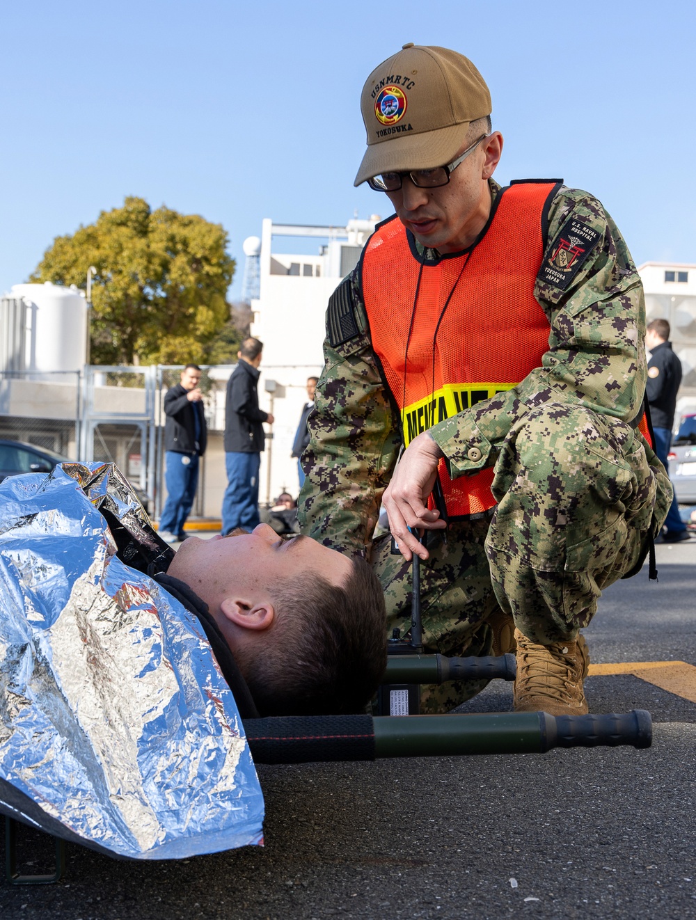 USNH Yokosuka Holds Mass Casualty Drill