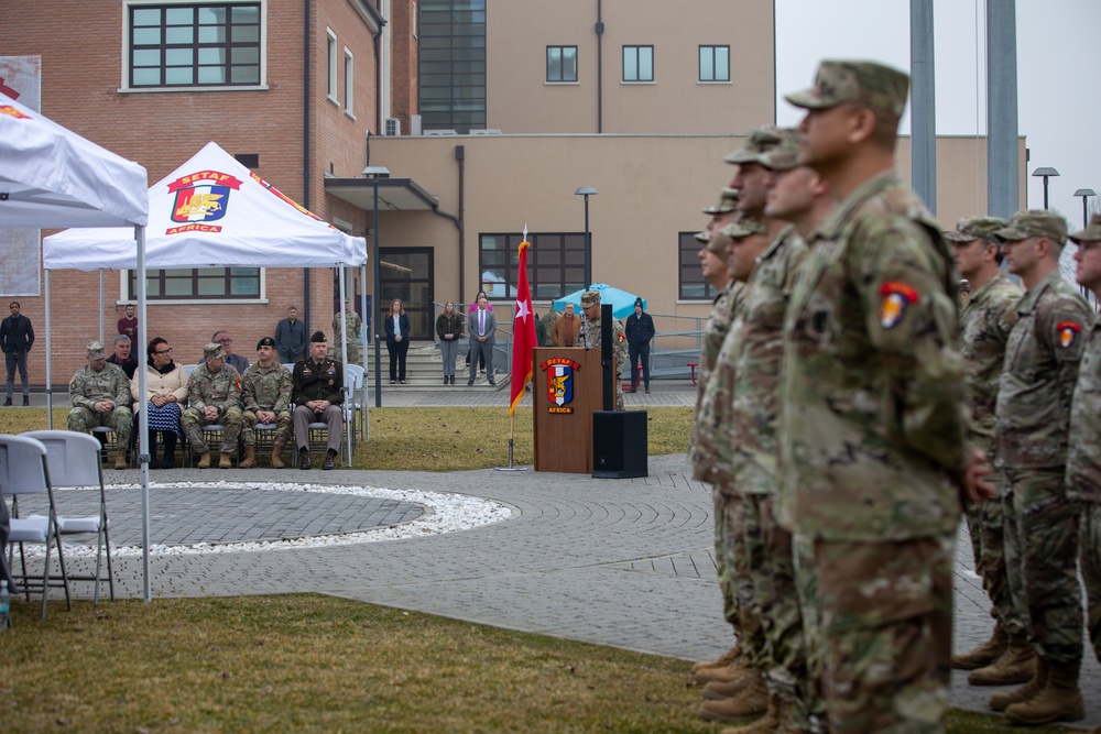 SETAF-AF service members and staff receive awards for Joint Task Force Lion