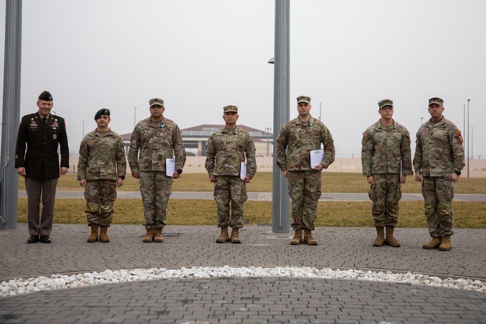 SETAF-AF Service Members and Staff Receive Awards for Joint Task Force Lion