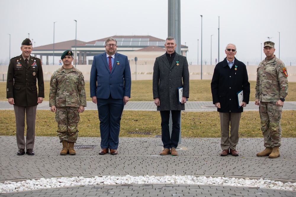 SETAF-AF service members and staff receive awards for Joint Task Force Lion