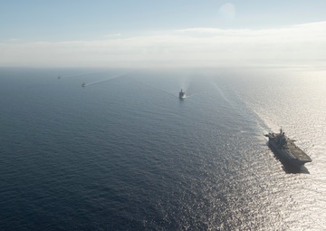 Bataan ARG Conducts Passing Exercise with Turkish Navy