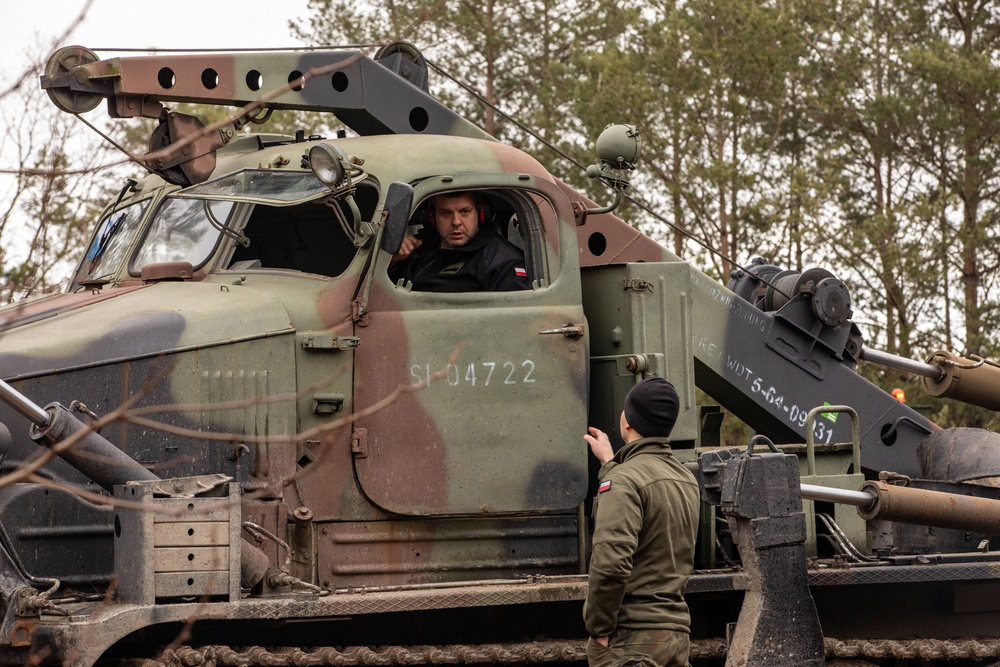 Marne Division paves the way with Polish engineers