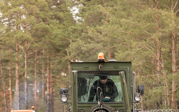 Marne Division paves the way with Polish engineers