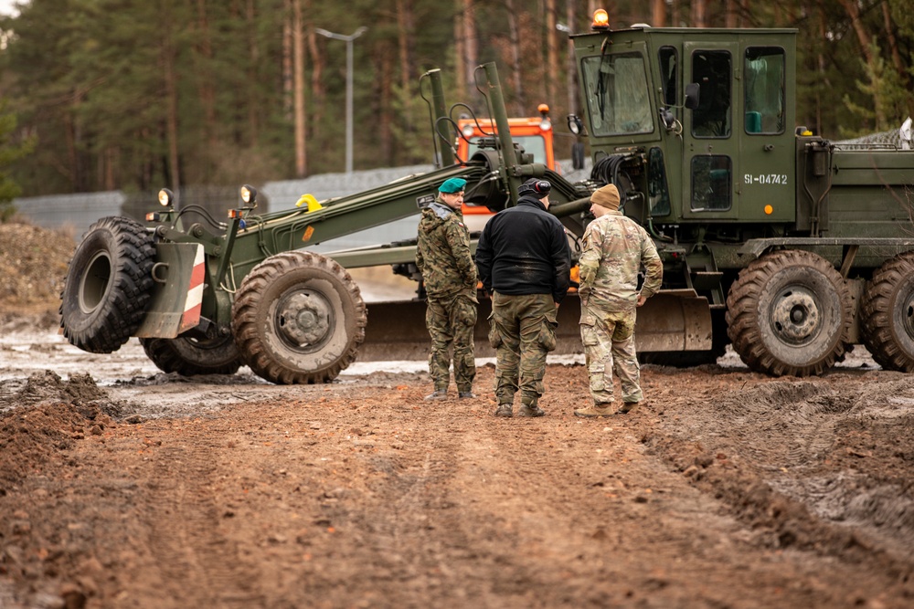 Marne Division paves the way with Polish engineers