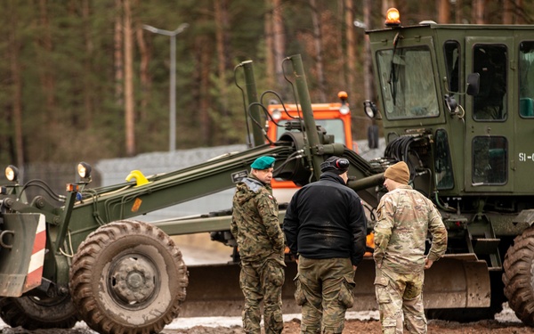 Marne Division paves the way with Polish engineers