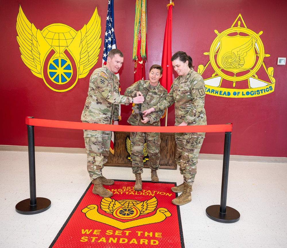 58th Transportation Battalion cuts ribbon on new medical facility