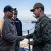 Vice Adm. Gumbleton Visits USS Cole