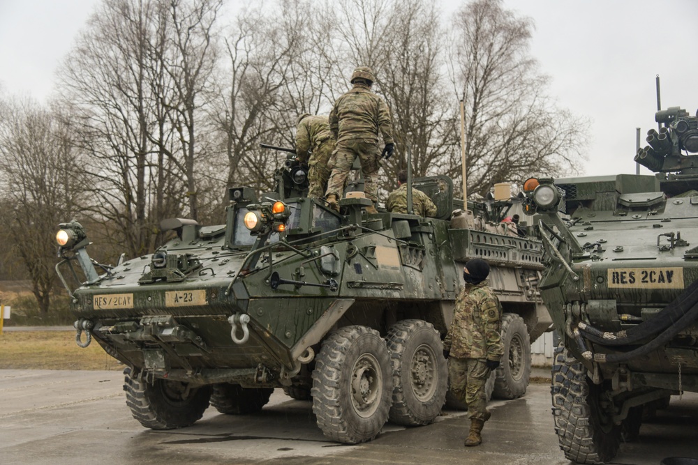 2nd Cavalry Regiment, Regimental Engineering Squadron Gunnery