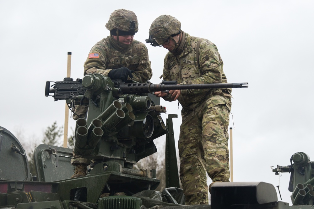 2nd Cavalry Regiment, Regimental Engineering Squadron Gunnery