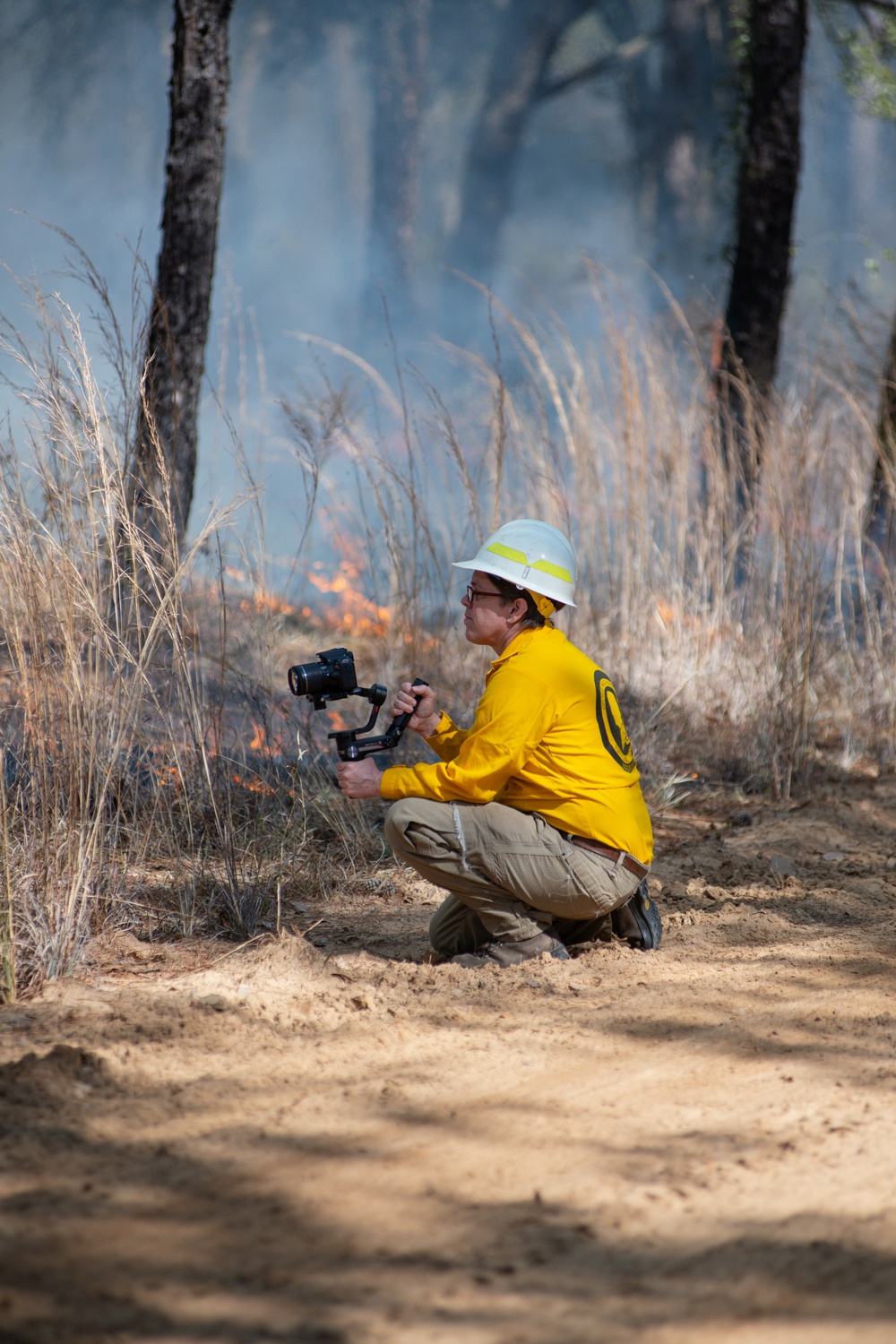 Fort Stewart Hosts Scientists for Prescribed Burns