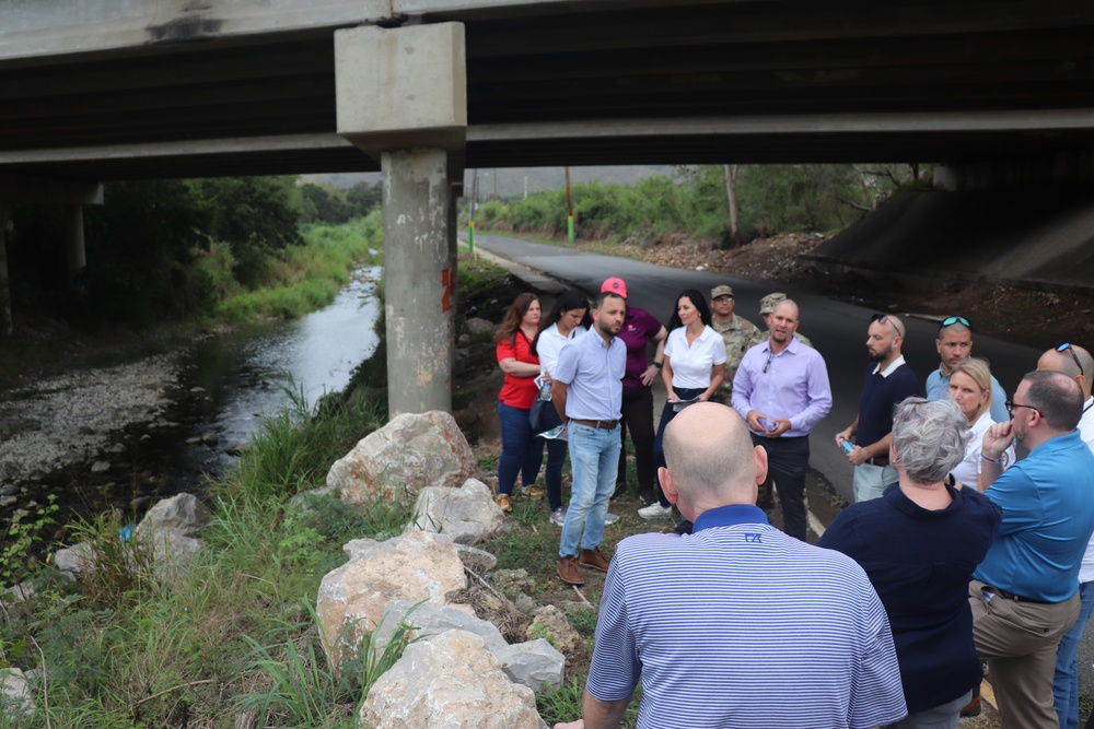 U.S. Army Corps of Engineers (USACE) headquarters Supplemental team traveled to Puerto Rico to meet with the recently commissioned Task Force Virgin Islands Puerto Rico (TF-VIPR)