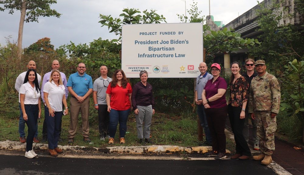 U.S. Army Corps of Engineers (USACE) headquarters Supplemental team traveled to Puerto Rico to meet with the recently commissioned Task Force Virgin Islands Puerto Rico (TF-VIPR)