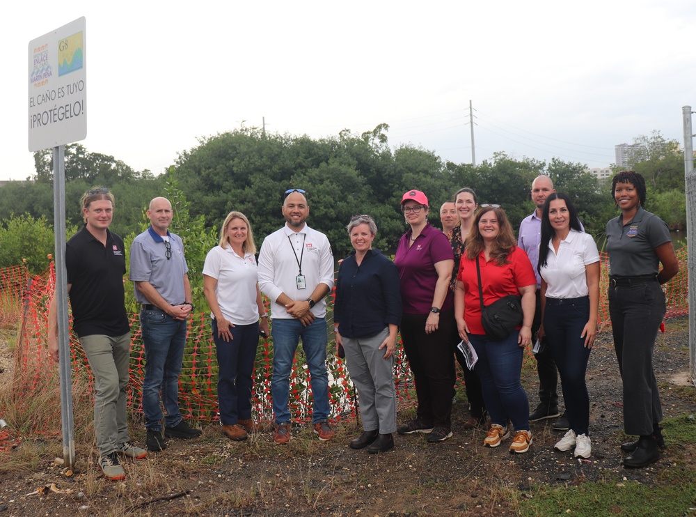 U.S. Army Corps of Engineers (USACE) headquarters Supplemental team traveled to Puerto Rico to meet with the recently commissioned Task Force Virgin Islands Puerto Rico (TF-VIPR)