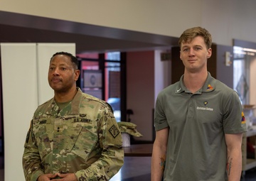 Soldier leads lifesaving campaign to increase participation in bone marrow registry