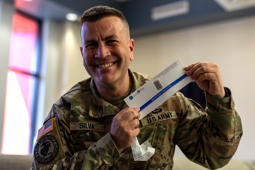 Soldier leads lifesaving campaign to increase participation in bone marrow registry