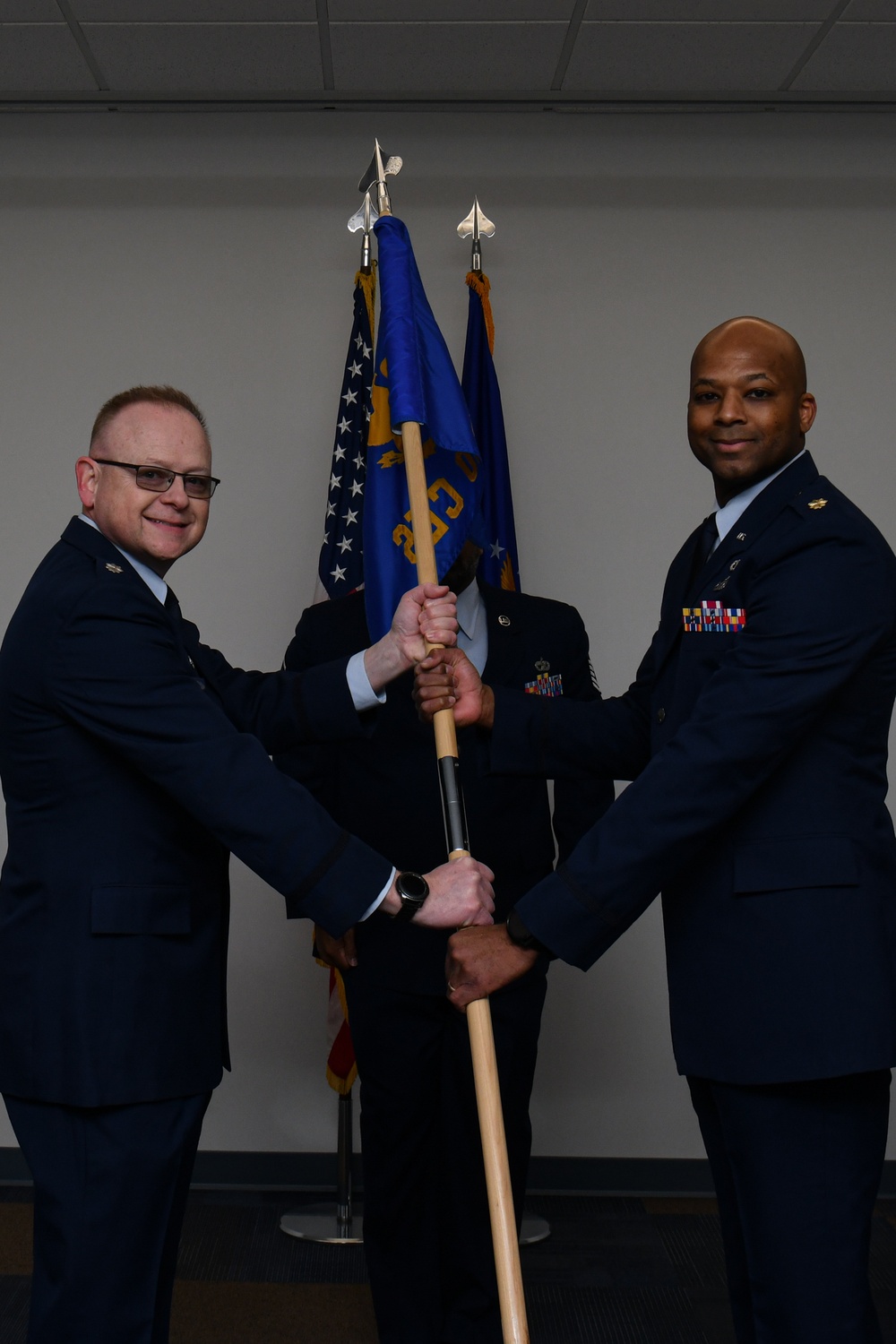 Harris assumes command of 910th Civil Engineer Squadron