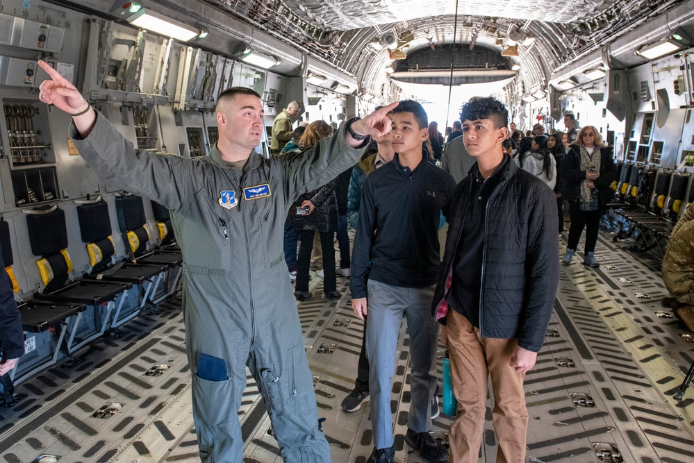 167th Conducts Orientation Flight for AFJROTC