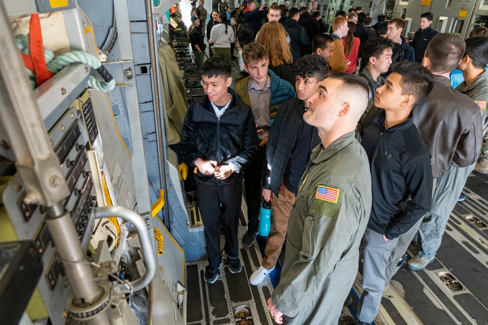 167th Conducts Orientation Flight for AFJROTC