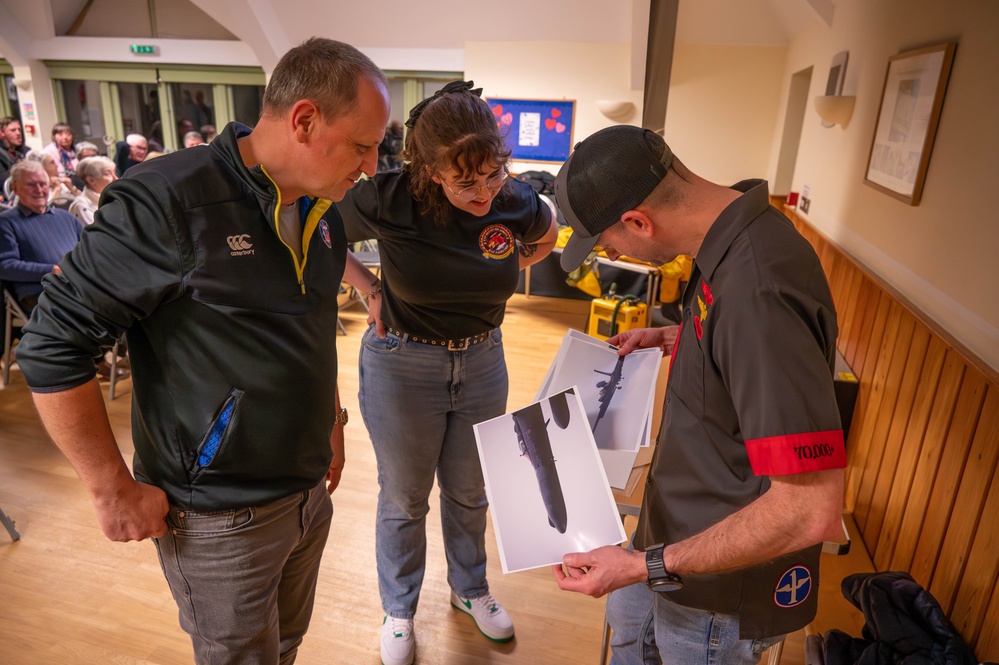 99th ERS Educate Local Community on U-2 Dragon Lady