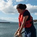 U.S. Coast Guard Station Honolulu reserve boat crew underway off Maui