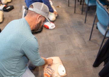 Hydrography Survey Section Completes 2-year CPR Certification