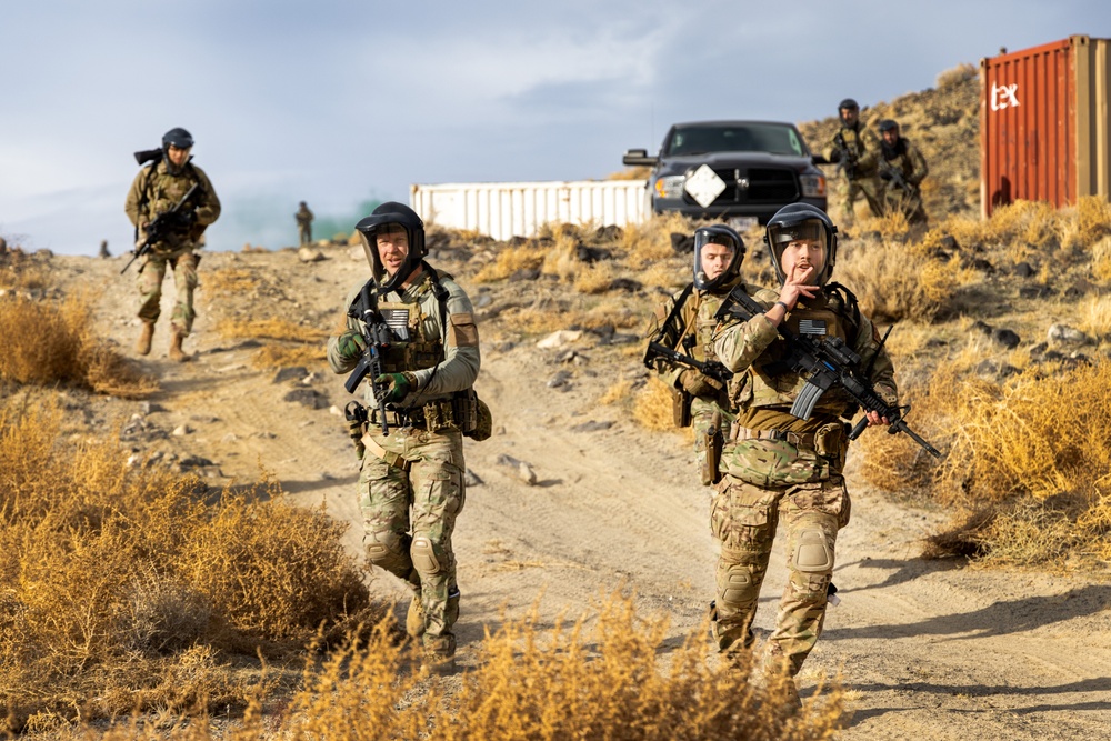 Navy SEALs Train With Beale Defenders During Exercise Dragon Trident