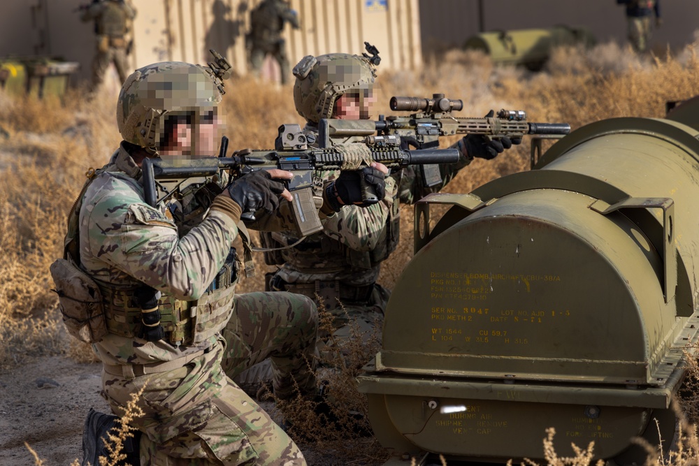 Navy SEALs Train With Beale Defenders During Exercise Dragon Trident