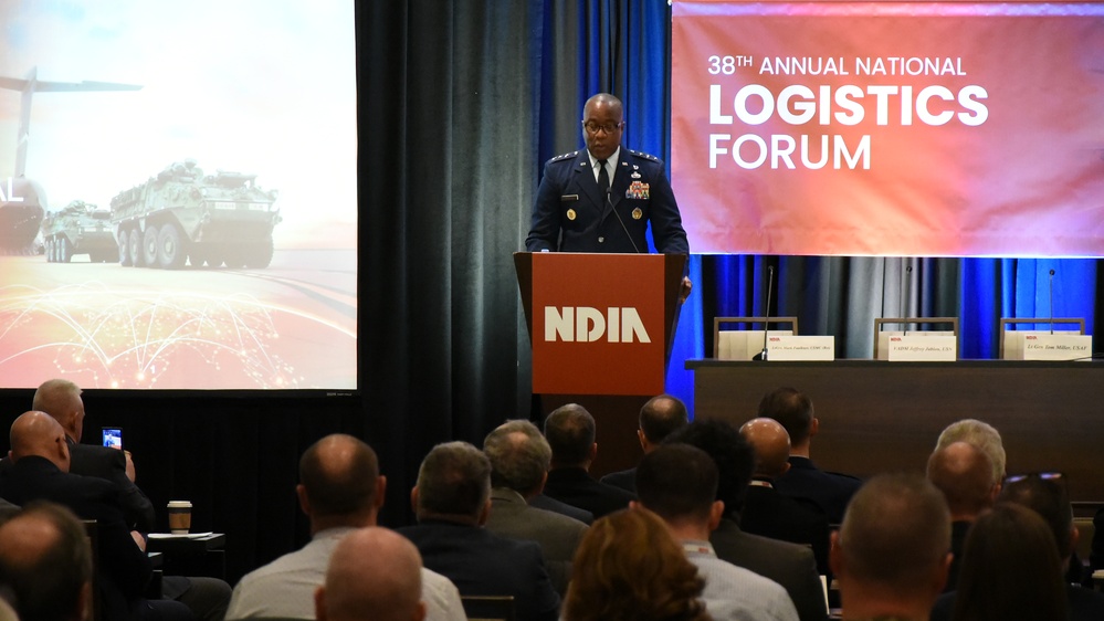 Lt. Gen. Hawkins address 38th Annual National Logistics Forum