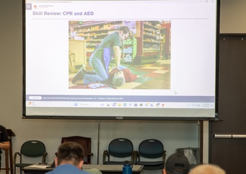 Hydrography Survey Section Completes 2-year CPR Certification