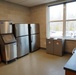 Kitchen area inside new Marine Corps Security Force Regiment (MCSFR) barracks onboard NWS Yorktown