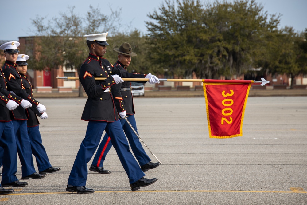 Birmingham native graduates as honor graduate for Platoon 3002, India Company, Marine Corps Recruit Depot Parris Island