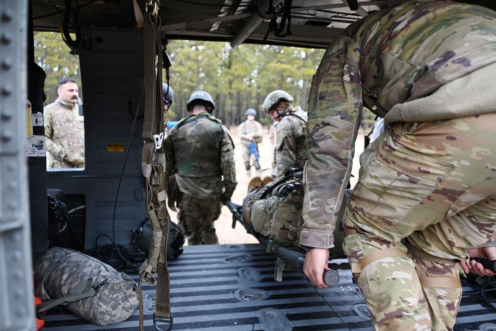 Joint Base McGuire-Dix-Lakehurst- 108th SFS and JBMDL MSTC Class. Aircraft Load Training. February 09, 2024